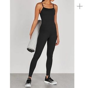 Girlfriend Collective Black Cami Unitard